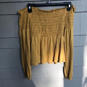 Off the shoulder top!